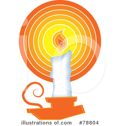 Royalty-Free (RF) Candle Clipart Illustration by Prawny - Stock Sample #78804