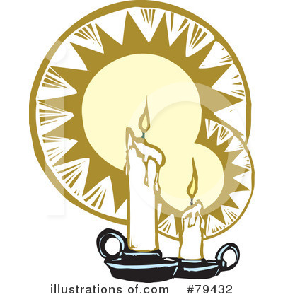 Royalty-Free (RF) Candle Clipart Illustration by xunantunich - Stock Sample #79432