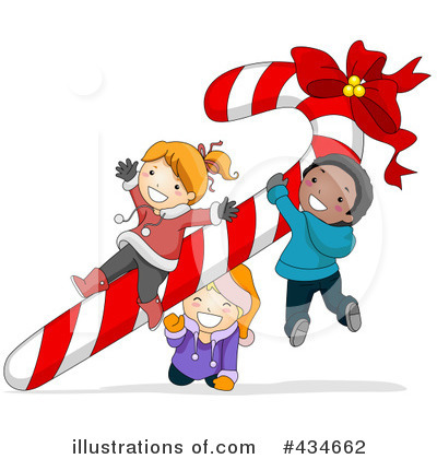 Royalty-Free (RF) Candy Cane Clipart Illustration by BNP Design Studio - Stock Sample #434662