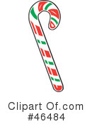 Candy Cane Clipart #46484 by David Rey