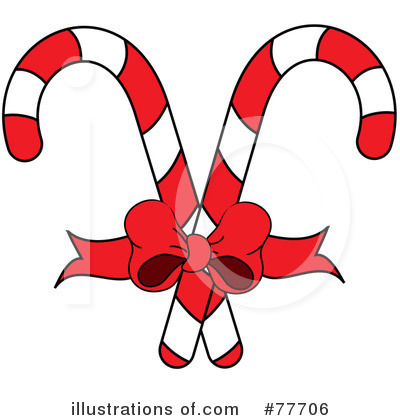Candy Cane Clipart #77706 by Pams Clipart