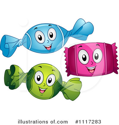 Royalty-Free (RF) Candy Clipart Illustration by BNP Design Studio - Stock Sample #1117283