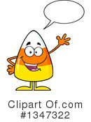 Candy Corn Clipart #1347322 by Hit Toon