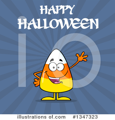 Candy Corn Clipart #1347323 by Hit Toon