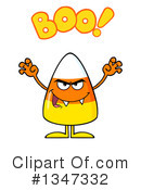 Candy Corn Clipart #1347332 by Hit Toon