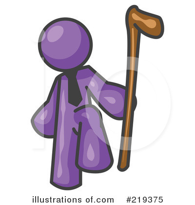 Royalty-Free (RF) Cane Clipart Illustration by Leo Blanchette - Stock Sample #219375