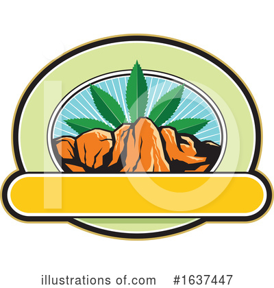 Royalty-Free (RF) Cannabis Clipart Illustration by patrimonio - Stock Sample #1637447