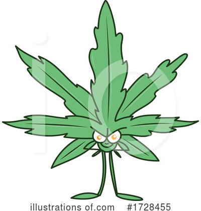 Royalty-Free (RF) Cannabis Clipart Illustration by Domenico Condello - Stock Sample #1728455