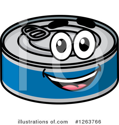 Canned Food Clipart #1263766 by Vector Tradition SM