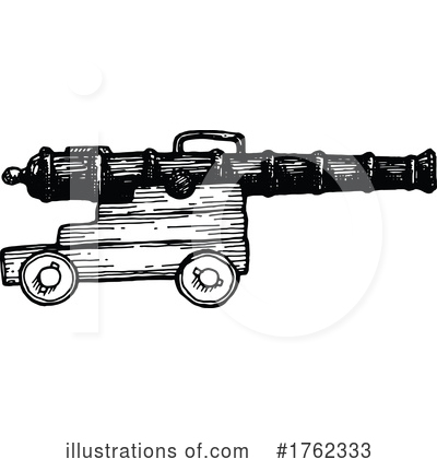 Royalty-Free (RF) Cannon Clipart Illustration by Vector Tradition SM - Stock Sample #1762333