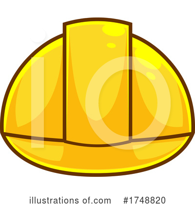 Hardhat Clipart #1748820 by Hit Toon
