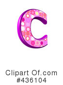 Capital Pink Burst Letter Clipart #436104 by chrisroll