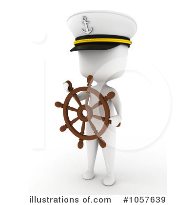 Royalty-Free (RF) Captain Clipart Illustration by BNP Design Studio - Stock Sample #1057639