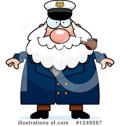 Royalty-Free (RF) Captain Clipart Illustration by Cory Thoman - Stock Sample #1249567
