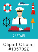 Captain Clipart #1357022 by Vector Tradition SM