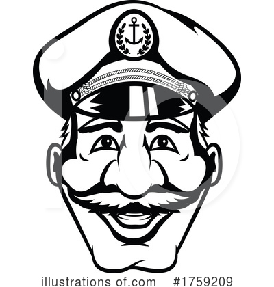 Captain Clipart #1759209 by Vector Tradition SM