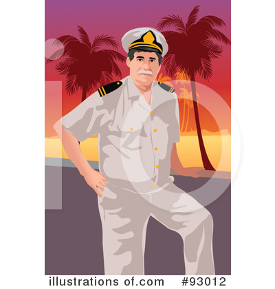 Royalty-Free (RF) Captain Clipart Illustration by mayawizard101 - Stock Sample #93012