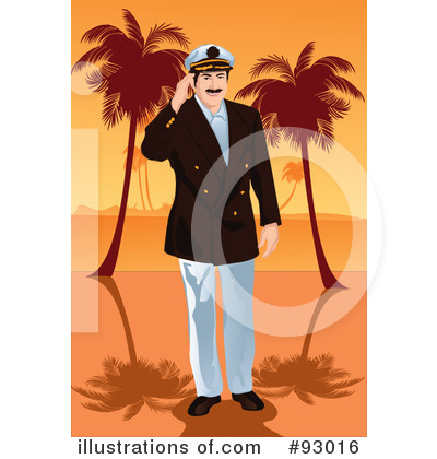 Royalty-Free (RF) Captain Clipart Illustration by mayawizard101 - Stock Sample #93016