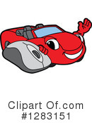 Car Character Clipart #1283151 by Mascot Junction