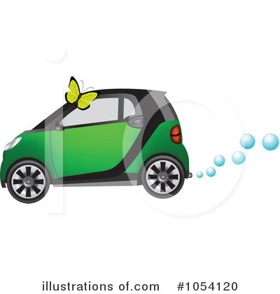 Royalty-Free (RF) Car Clipart Illustration by vectorace - Stock Sample #1054120