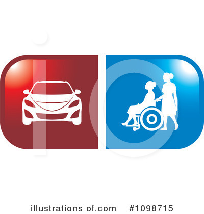 Wheelchair Clipart #1098715 by Lal Perera