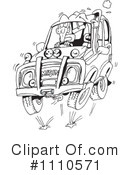 Car Clipart #1110571 by Dennis Holmes Designs