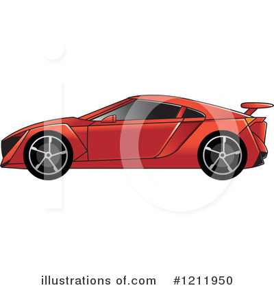 Sports Car Clipart #1211950 by Lal Perera