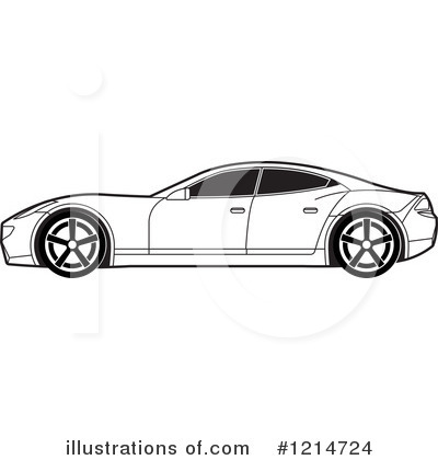 Royalty-Free (RF) Car Clipart Illustration by Lal Perera - Stock Sample #1214724