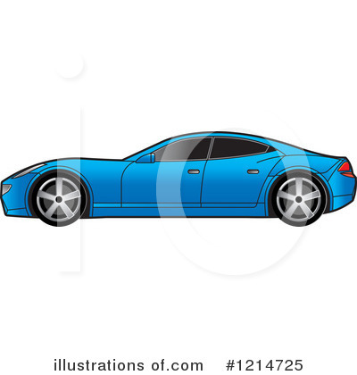 Royalty-Free (RF) Car Clipart Illustration by Lal Perera - Stock Sample #1214725