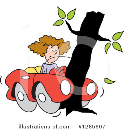 Royalty-Free (RF) Car Clipart Illustration by Johnny Sajem - Stock Sample #1285607