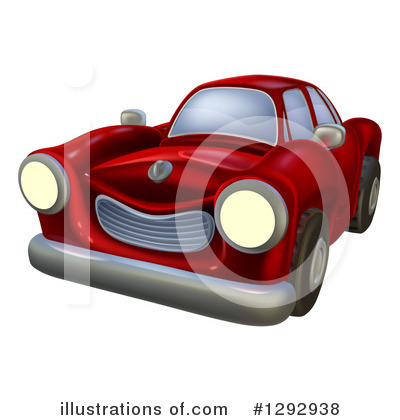 Vintage Car Clipart #1292938 by AtStockIllustration