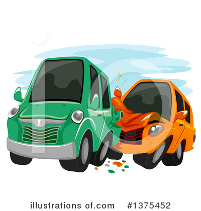 Car Accident Clipart #1375452 by BNP Design Studio