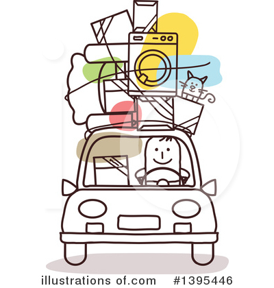 Royalty-Free (RF) Car Clipart Illustration by NL shop - Stock Sample #1395446
