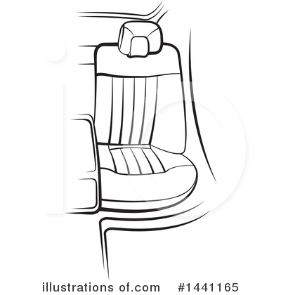 Car Seat Clipart #1441165 by Lal Perera