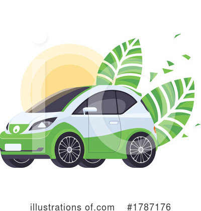 Electric Car Clipart #1787176 by beboy