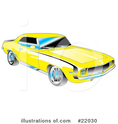 Royalty-Free (RF) Car Clipart Illustration by Andy Nortnik - Stock Sample #22030