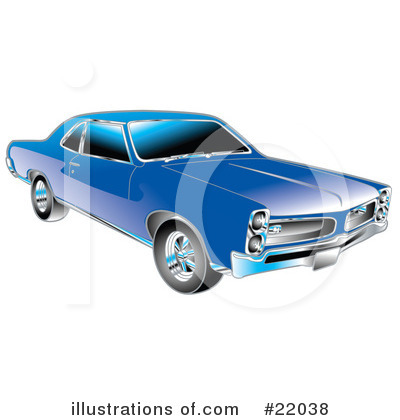 Royalty-Free (RF) Car Clipart Illustration by Andy Nortnik - Stock Sample #22038