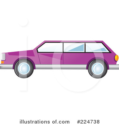 Royalty-Free (RF) Car Clipart Illustration by Prawny - Stock Sample #224738