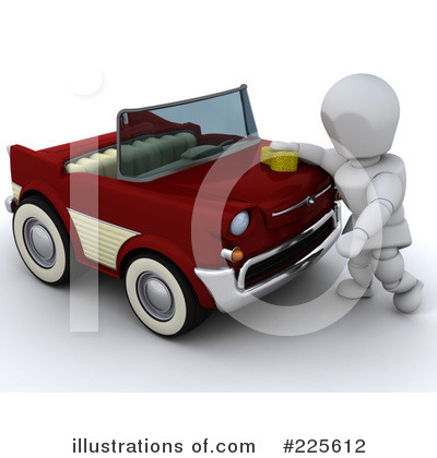 Royalty-Free (RF) Car Clipart Illustration by KJ Pargeter - Stock Sample #225612