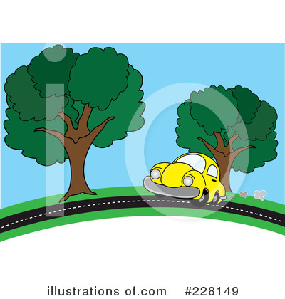 Royalty-Free (RF) Car Clipart Illustration by Pams Clipart - Stock Sample #228149
