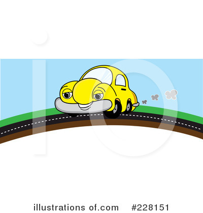Royalty-Free (RF) Car Clipart Illustration by Pams Clipart - Stock Sample #228151