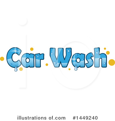 Car Wash Clipart #1449240 by Domenico Condello