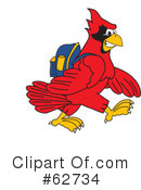 Cardinal Character Clipart #62734 by Mascot Junction