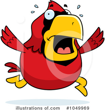 Royalty-Free (RF) Cardinal Clipart Illustration by Cory Thoman - Stock Sample #1049969