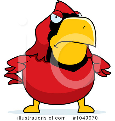 Royalty-Free (RF) Cardinal Clipart Illustration by Cory Thoman - Stock Sample #1049970