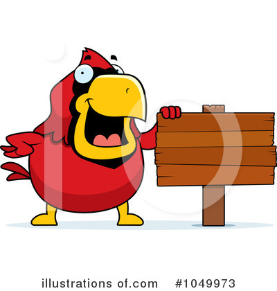 Royalty-Free (RF) Cardinal Clipart Illustration by Cory Thoman - Stock Sample #1049973