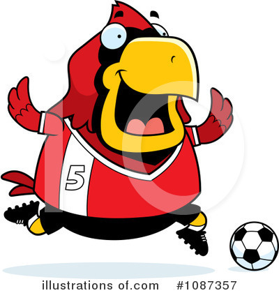 Soccer Clipart #1087357 by Cory Thoman