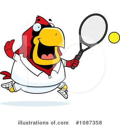 Tennis Clipart #1087358 by Cory Thoman
