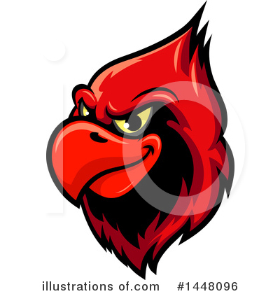 Cardinal Bird Clipart #1448096 by Vector Tradition SM