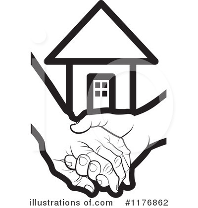 House Clipart #1176862 by Lal Perera